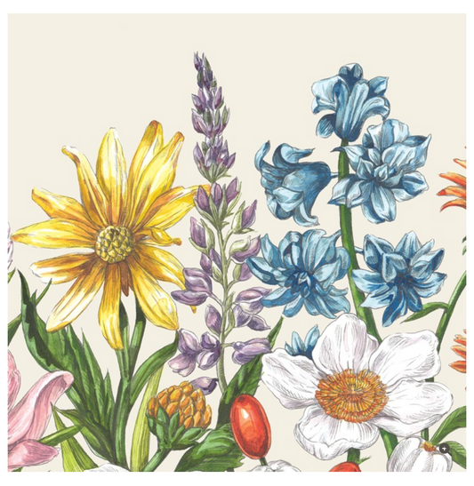 Wildflower Cocktail Napkins