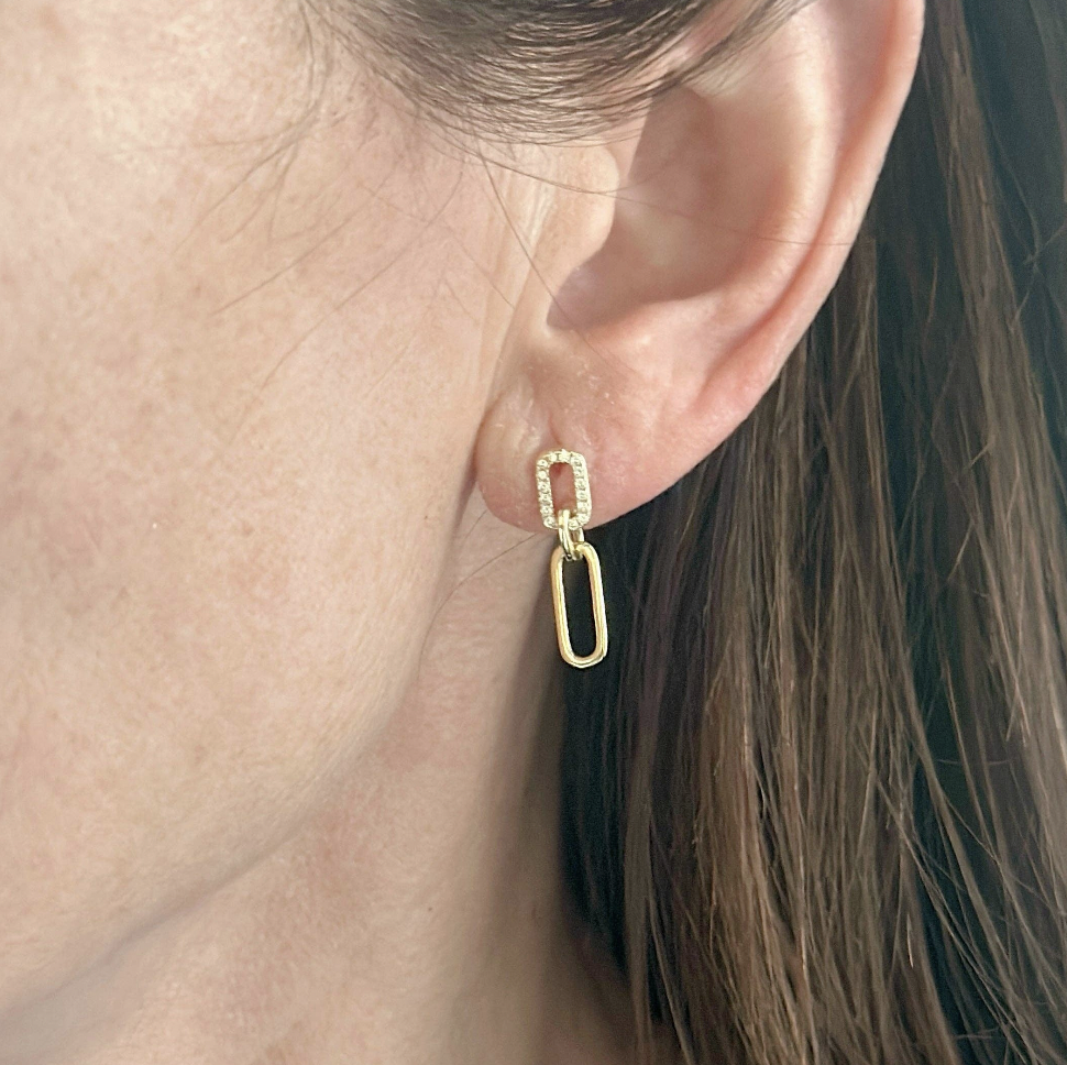 Chain Post Earrings