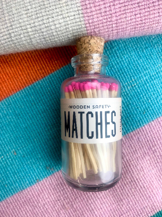 Bright Pink Mini Matches