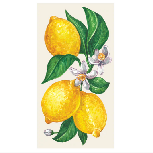 Lemon Guest Napkins
