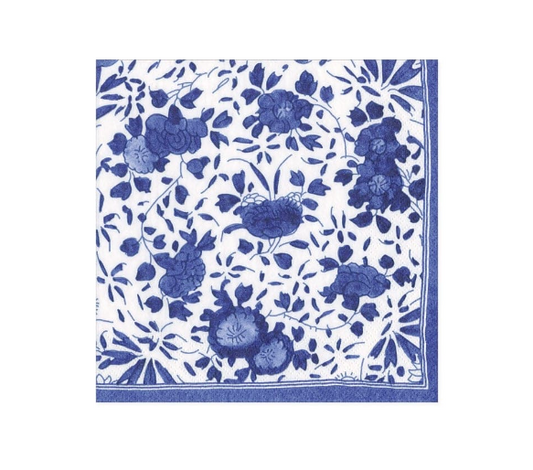 Delft Blue Cocktail & Guest Napkins