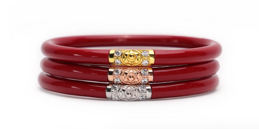 Three Kings Red All Weather Bangles