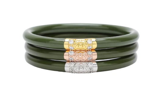 Jade Three Kings All Weather Bangles