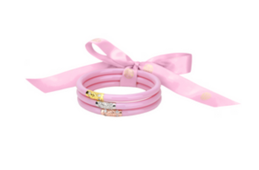 Three Kings Pink All Weather Bangles