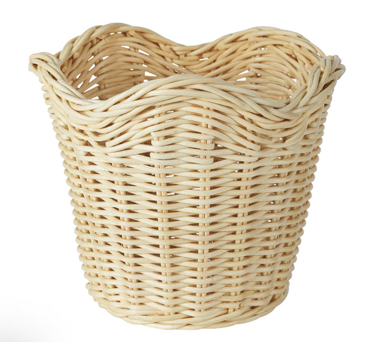Wavy Wicker Basket - Small