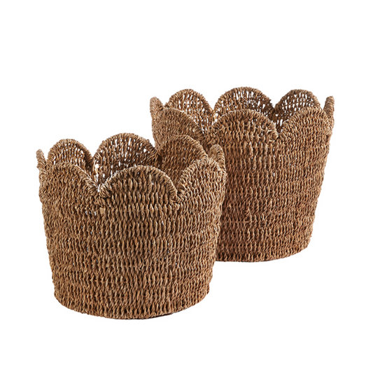 Scalloped Baskets