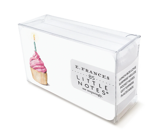 Pink Cupcake Little Notes
