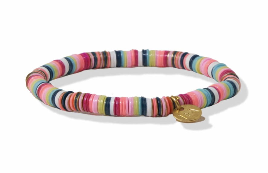 Rainbow Multi Mix Stretch Bracelet