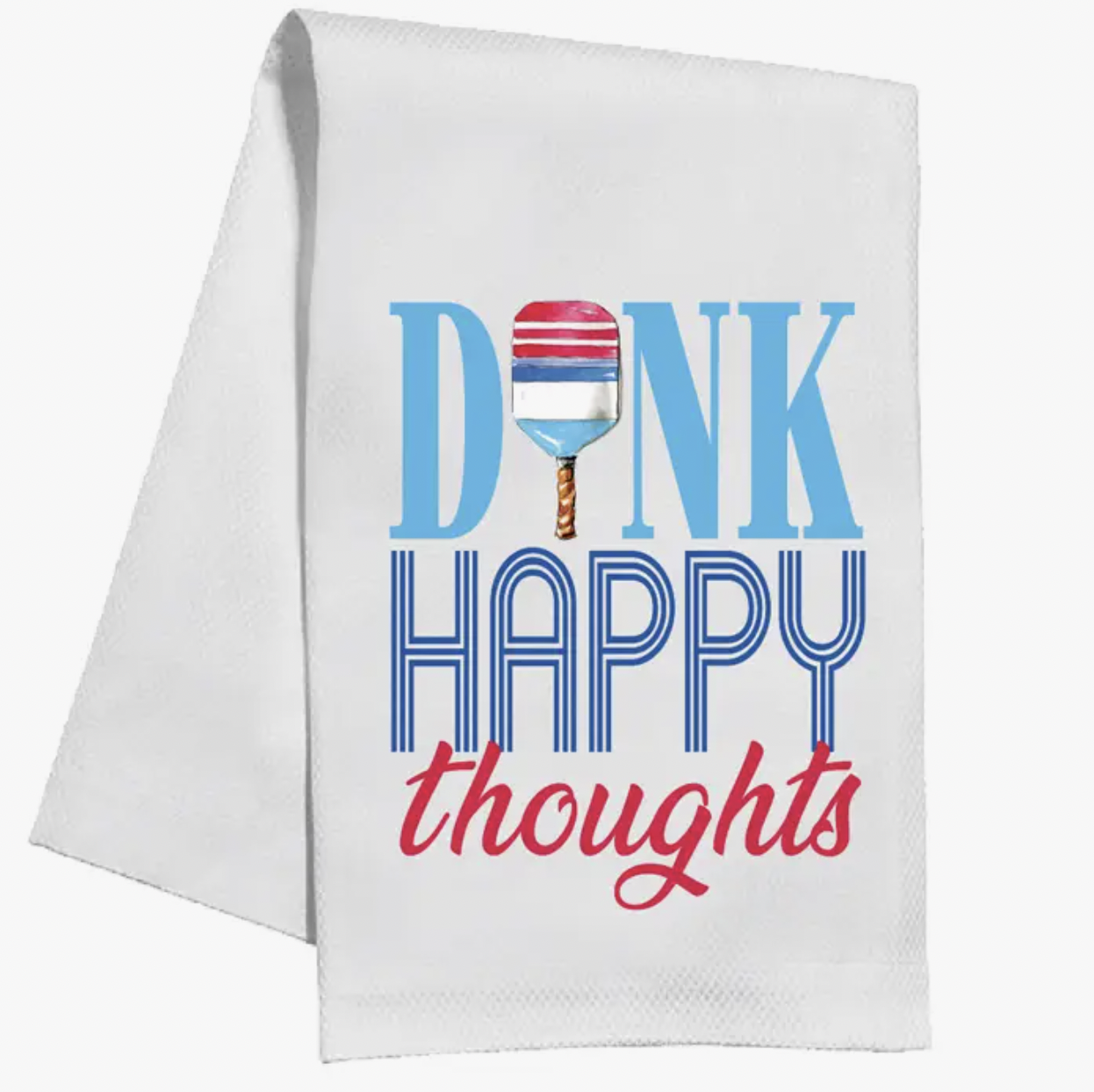Dink Happy Thoughts Tea Towel