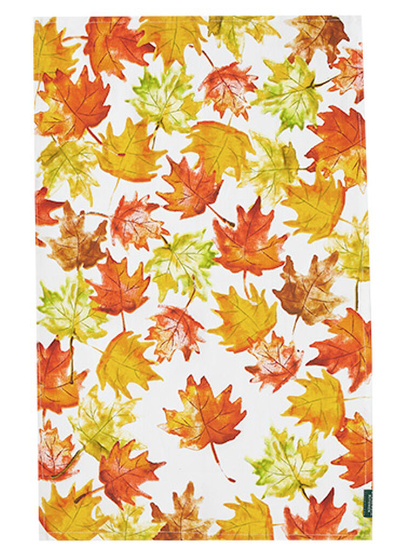 Fall Leaves Tea Towel
