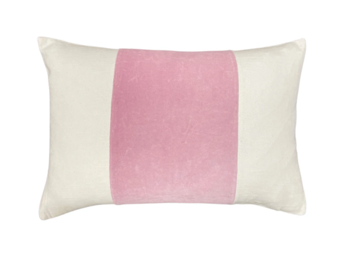 Velvet Panel Pillow
