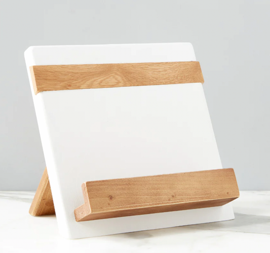 White Mod iPad / Cookbook Holder