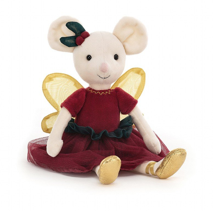 Sugar Plum Fairy Mouse Stuffed Animal