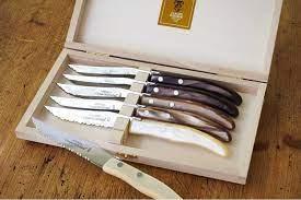 Laguiole Claude Dozorme Boxed Set of Six Steak Knives