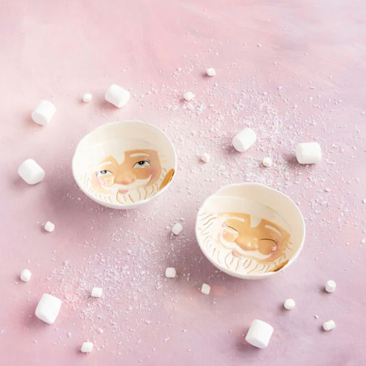 Papa Noel Cream Bowls