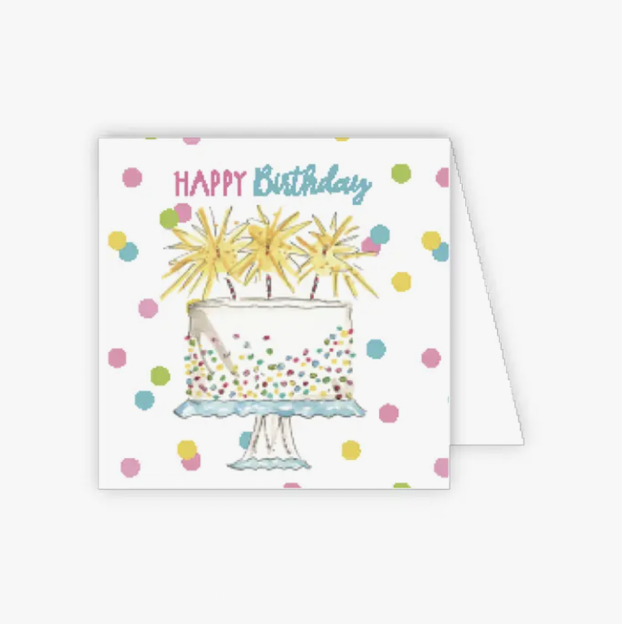 Happy Birthday Enclosure Card