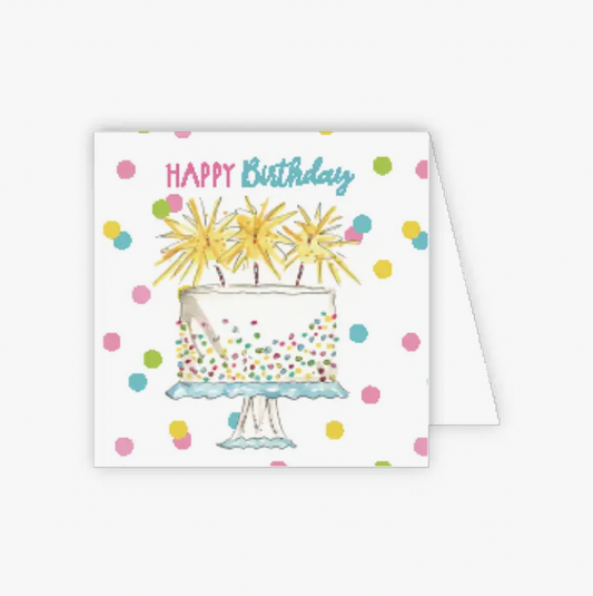 Happy Birthday Enclosure Card
