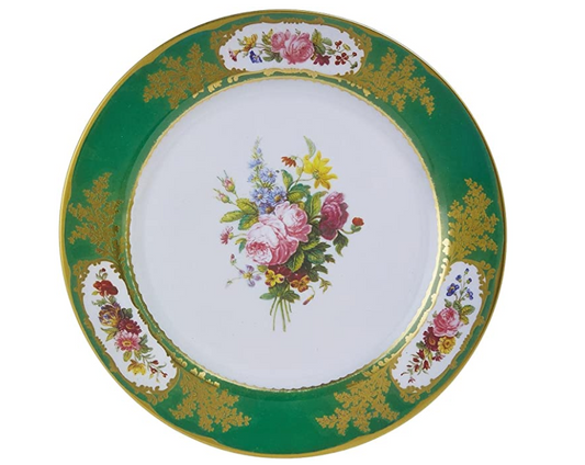 Sevres Green Tin Plates