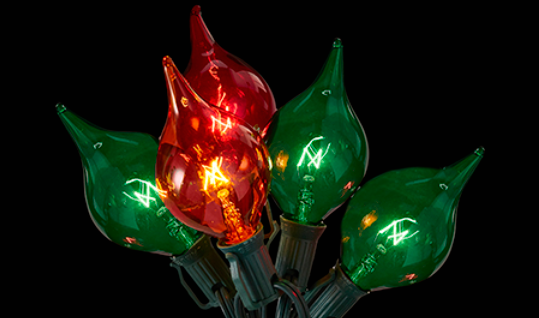 Red & Green Kismet Lights