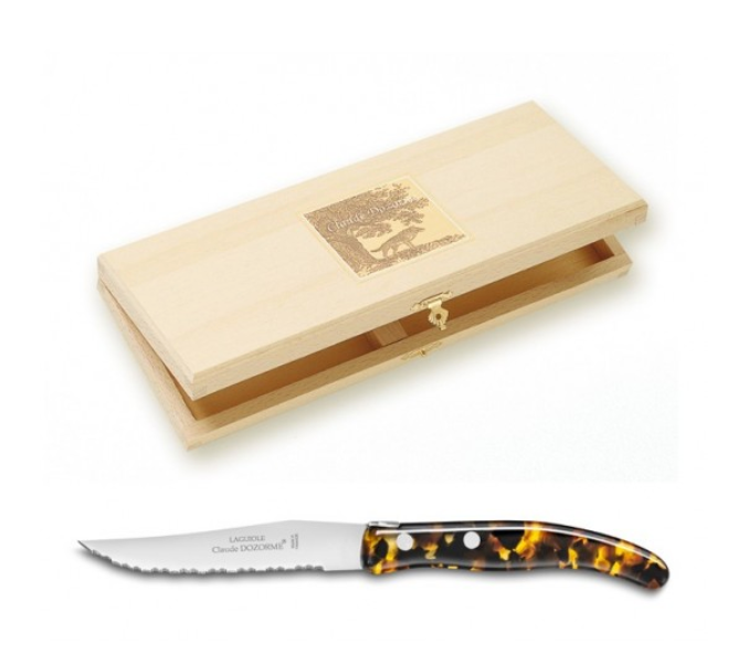 ラギオールClaude Dozorme クープナイフ 6本セット Laguiole Claude