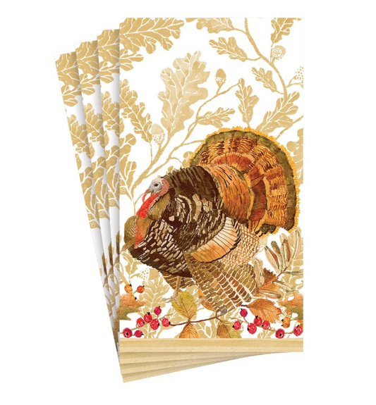 Woodland Turkey Cocktail & Guest Napkins