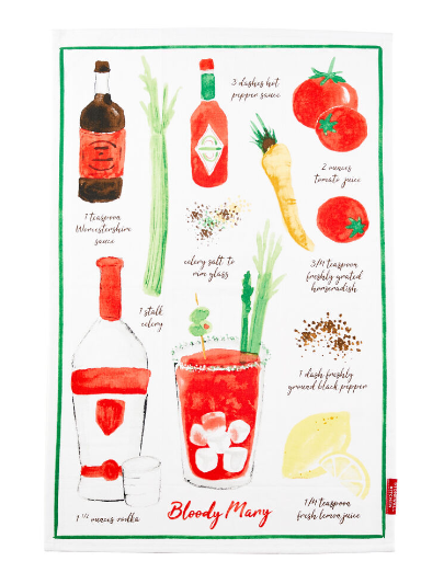 Bloody Mary Tea Towel