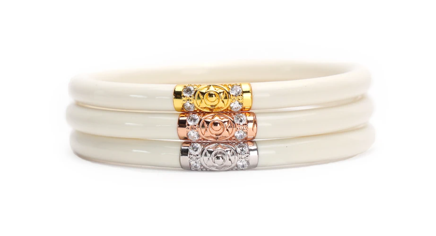 Three Kings Ivory All Weather Bangles