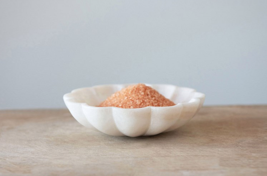 Flower Shaped Marble Bowl
