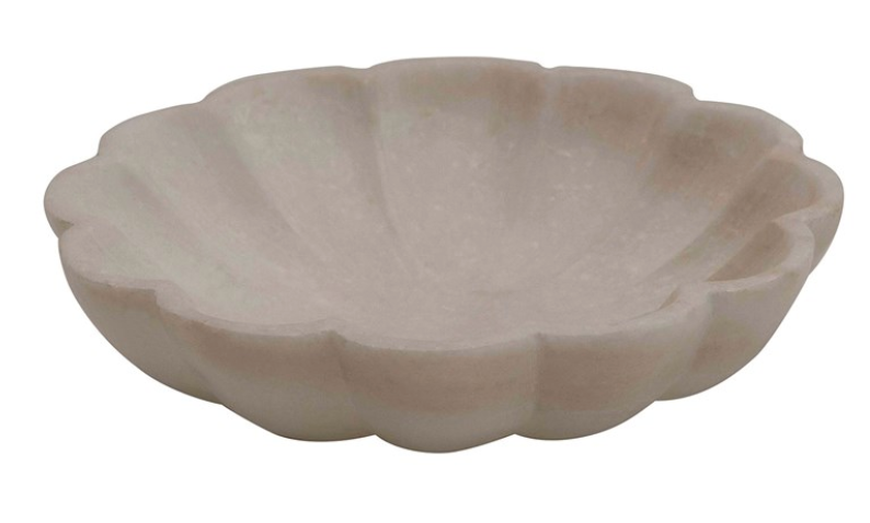Flower Shaped Marble Bowl