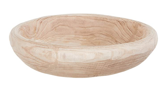 Handmade Decorative Paulownia Wood Bowl