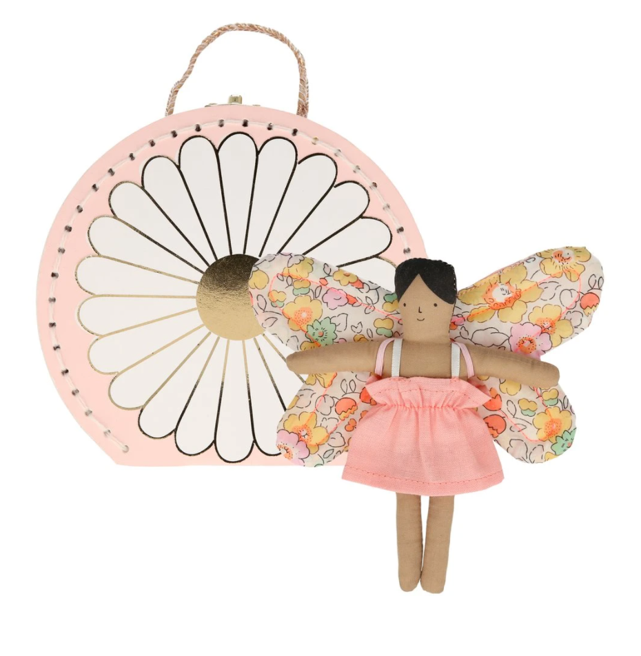 Butterfly Mini Suitcase Doll