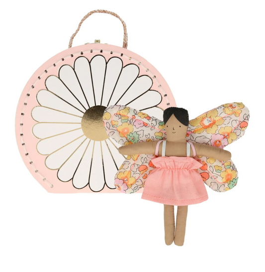 Butterfly Mini Suitcase Doll