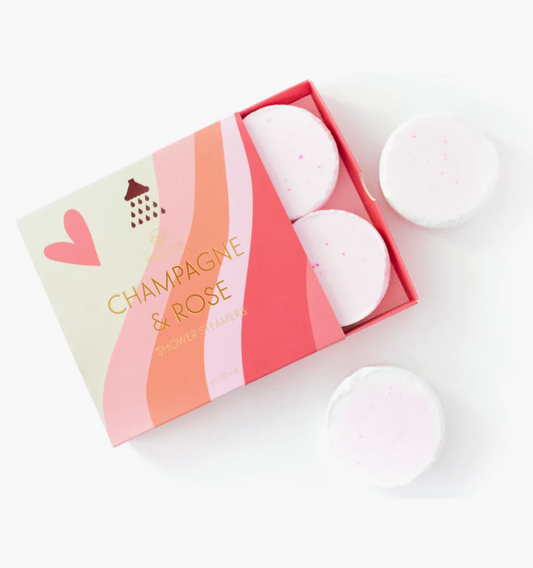 Champagne & Rose Shower Steamer