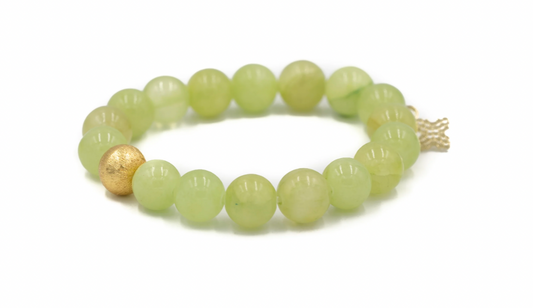Green Jasper Brooke Bracelet