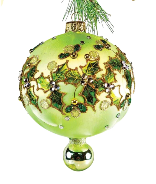 Holly Spray Ornament - RETIRED