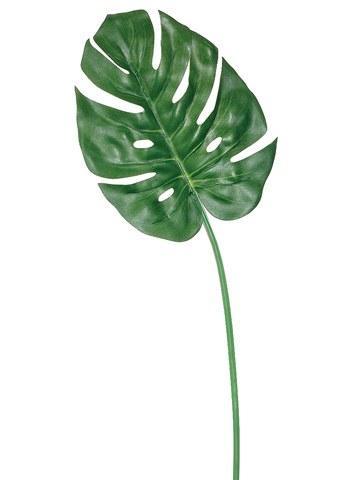 Philodendron Leaf 38" Green Artificial Split