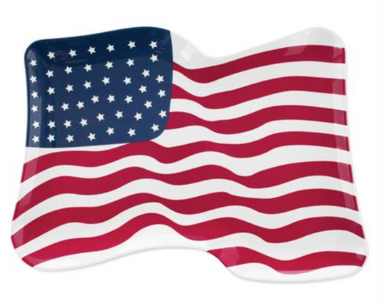 American Flag Platter