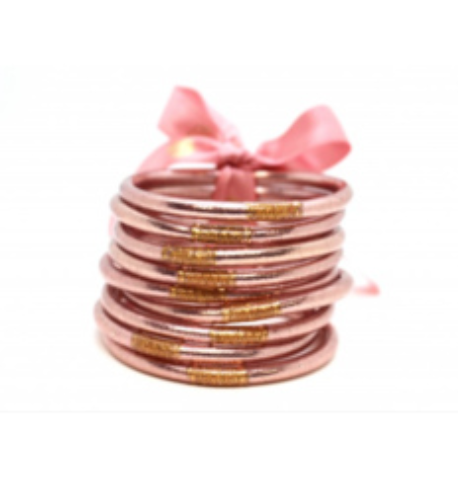 Rose Gold All Weather Bangles