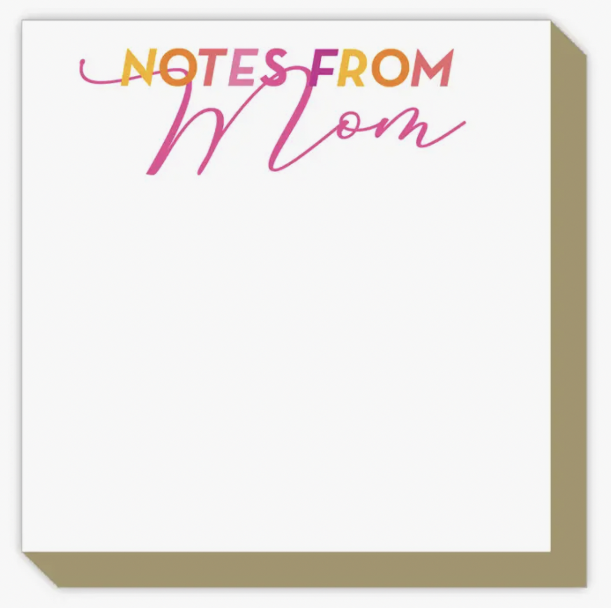 Notes from Mom Notepad