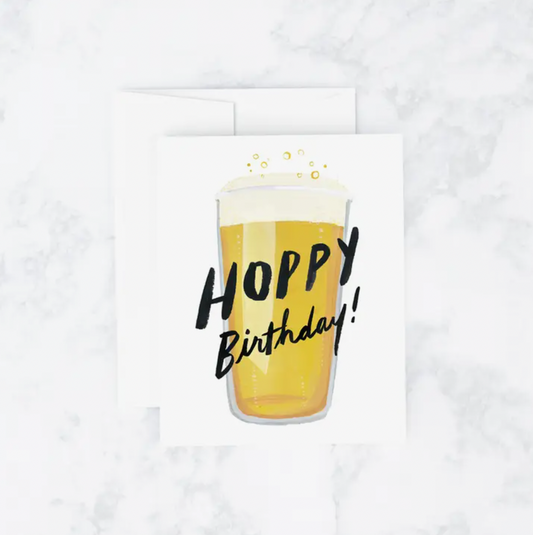 Hoppy Birthday Card