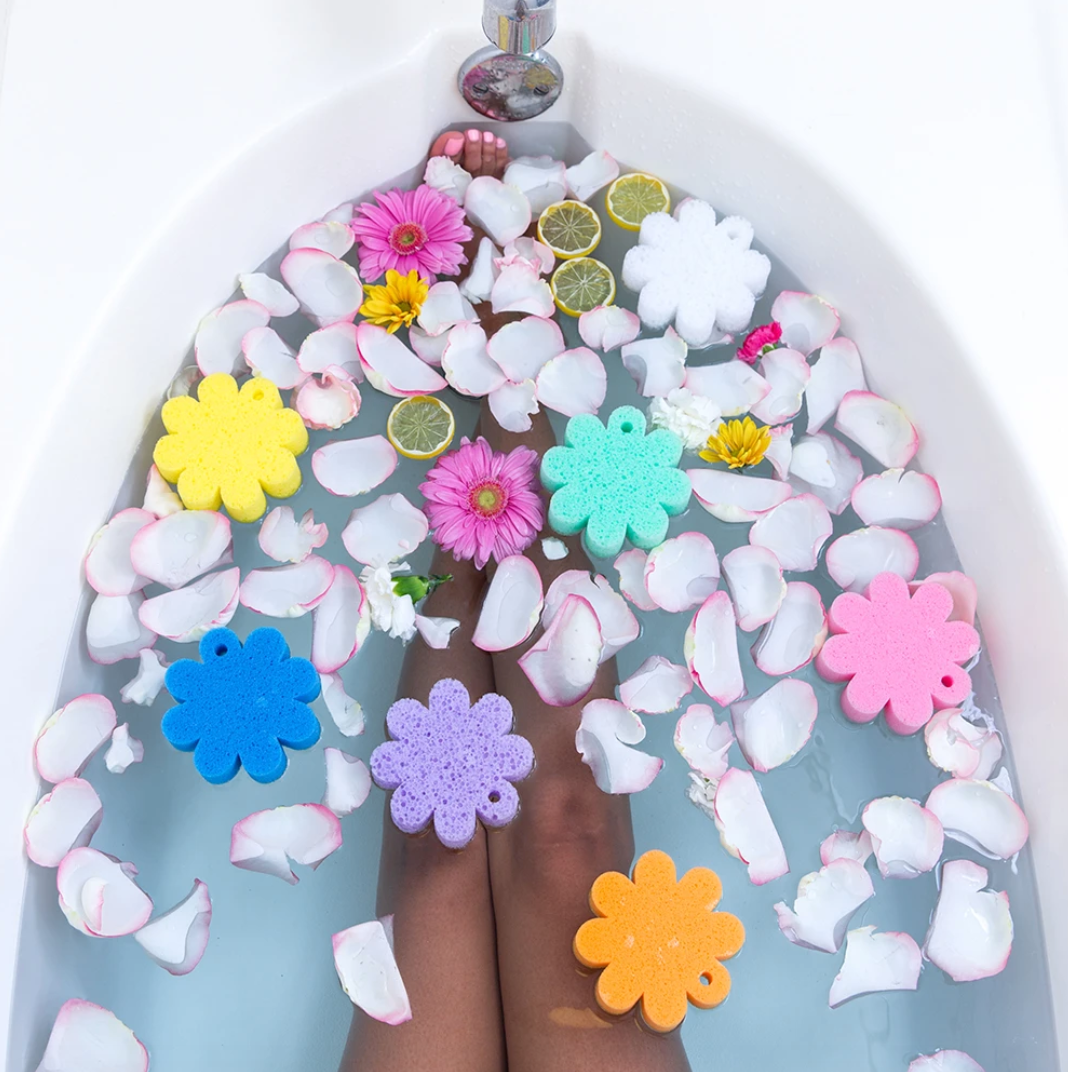 Wild Flower Bath Sponges