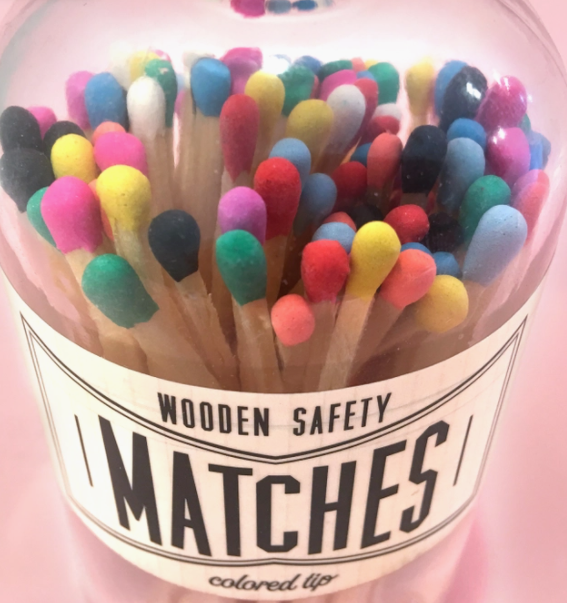 Bright Variety Vintage Apothecary Matches