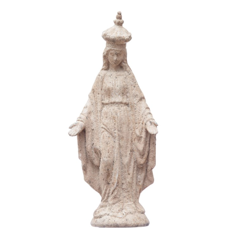 Vintage Reproduction Virgin Mary Statue
